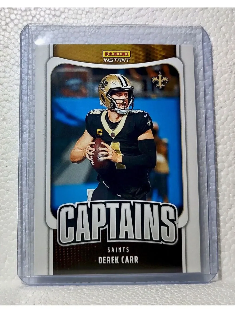Derek Carr 2023 Panini NFL Captain #23 Football Card New Orleans Saints 1/331